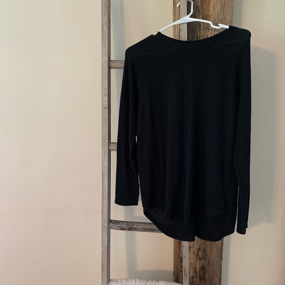 American Eagle Waffled Long Sleeves